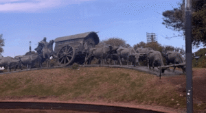 Cart with Horses in Rio